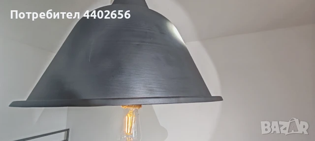 Стилна ретро лампа, снимка 2 - Лампи за таван - 51053478