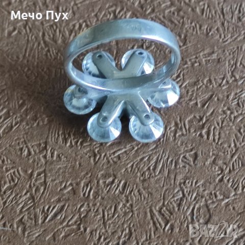 Сребърен пръстен (210), снимка 14 - Пръстени - 44338631