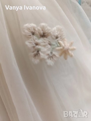 Next разкошна рокля на цветя и тюл , снимка 13 - Бебешки рокли - 49244281