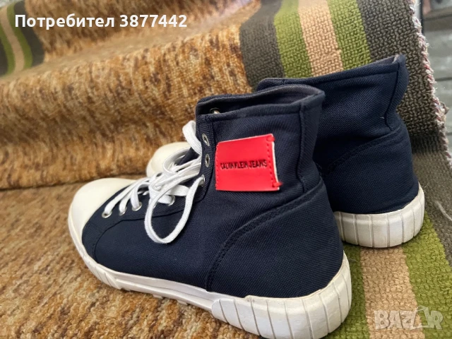 Мъжки кецове Calvin Klein Jeans 42 номер-90 лв, снимка 5 - Маратонки - 51162659
