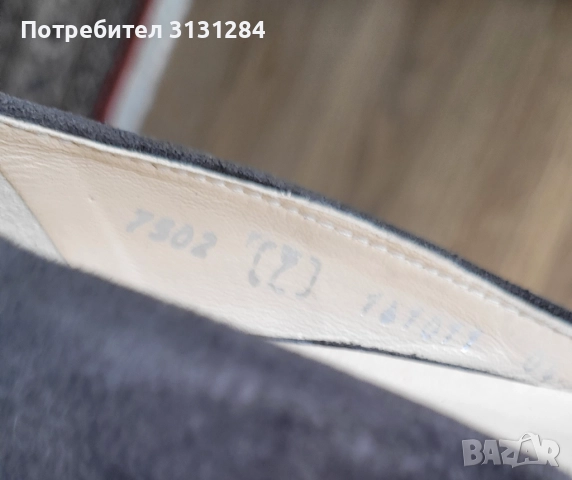 Hogl елегантни женски обувки на ток натурален велур р. 40,5 Австрия , снимка 10 - Дамски обувки на ток - 51498810