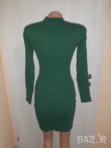 Нова зелена рокля , снимка 3 - Рокли - 41327018