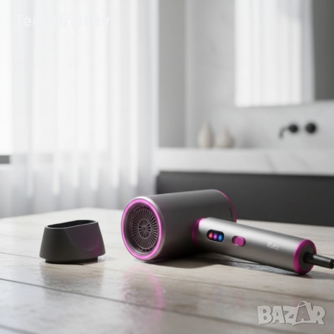 Сешоар Voltz, 2200W – Мощно сушене, лесно управление и прецизен контрол всеки ден, снимка 2 - Сешоари - 52497015