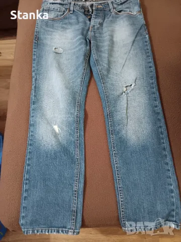 Мъжки дънки- за по- нисък ръст, снимка 5 - Спортни дрехи, екипи - 50068706