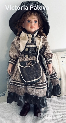 Колекционерска порцеланова кукла ADÉLIE CREATION PARIS лимитирана серия, сертификат