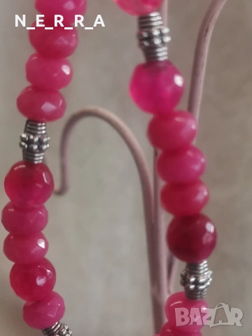 Гривна от естествен рубин