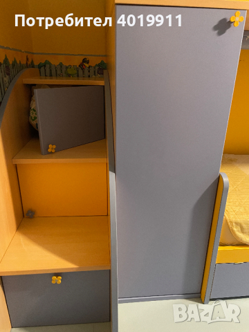 Мебели за детска стая - 2 легла + 1 с 3 матрака, снимка 5 - Мебели за детската стая - 44620474