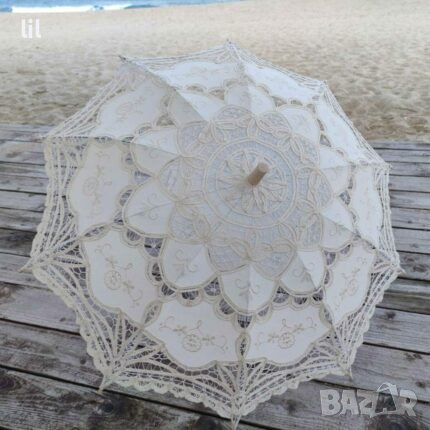 Сватбен чадър НОВИ 8 модела, снимка 1 - Сватбени аксесоари - 16633229