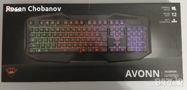 Клавиатура Trust gxt 830 