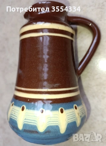 Старинна кана и чаши, снимка 4 - Антикварни и старинни предмети - 51387187