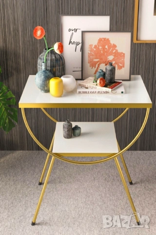 Помощна масичка / Странична масичка / Масичка за кафе - различни модели, снимка 3 - Маси - 53742537