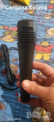 Продавам микрофон за караоке колона или друго. , снимка 3 - Микрофони - 42688237