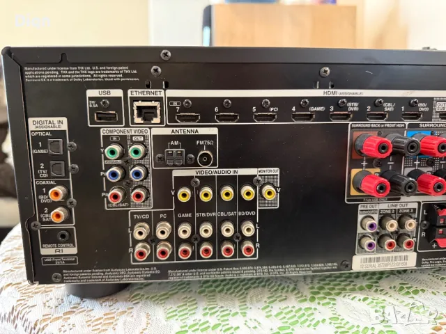 Onkyo TX-NR616 , снимка 11 - Ресийвъри, усилватели, смесителни пултове - 50098590