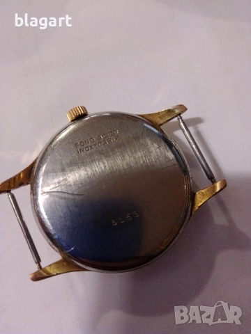 Позлатен швейцарски часовник-Tanis, снимка 2 - Антикварни и старинни предмети - 44633009