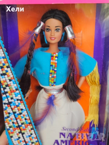 Нови ретро кукли Барби Barbie Teresa Native Am​erican 1993-1994, снимка 5 - Кукли - 52676366