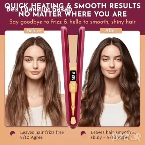 Нова Мини преса за коса и маша Компактен и ефективен дизайн USB уред, снимка 5 - Преси за коса - 48682532