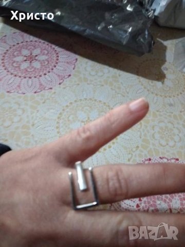 Сребърен пръстен за жени - 925, снимка 1 - Пръстени - 35752218