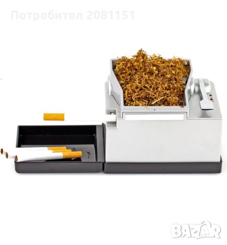 Топ!!! Швейцарска електрическа машина за пълнене на цигари!!! Неразличима от НОВА