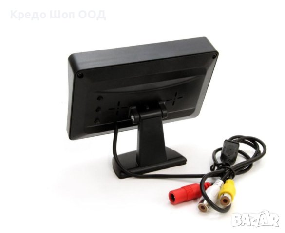 5" TFT LCD цветен монитор, с камера за задно виждане, снимка 3 - Аксесоари и консумативи - 41117477