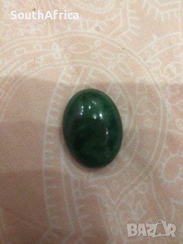 Естествен зелен камък-обработен-Нов!