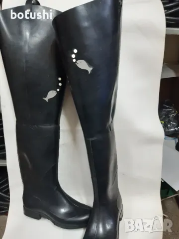 Ботуши рибарски каучукови за тинейджъри с украса