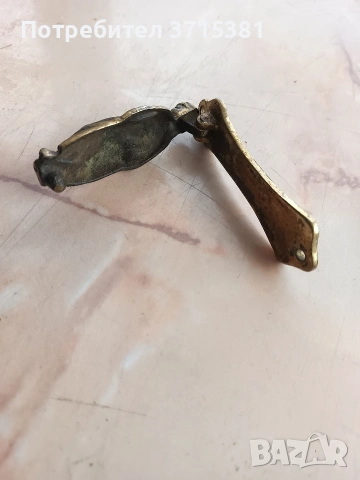 Бронзово чукало за врата, снимка 6 - Антикварни и старинни предмети - 53657672