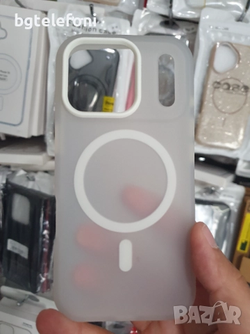 iPhone 17, Air ,17 Pro ,17 Pro Max  Magsafe Case Matt, снимка 4 - Калъфи, кейсове - 51726574