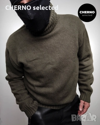 LEVI’S Red Tab мъжки вълнен пуловер с поло яка – размер XL – Отлично състояние, снимка 6 - Пуловери - 53405455