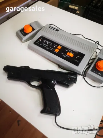 Игрова конзола с 2 джойстика и пистолет - ретро, колекционерска, снимка 5 - Антикварни и старинни предмети - 47825256