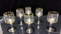 ретро стъклени чаши , снимка 6