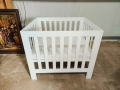 Бебешка кошара с матрак , снимка 1