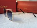 Cartier 2023 дамски слънчеви очила 4 цвята квадратни, снимка 14