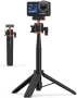 Нов Мини статив за Osmo Action 5/4/3, селфи стик 54 см, магнитен монтаж, снимка 7