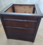 Нова дървена кашпа 50х50х50 см за 32.00 €, снимка 4