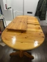 Кухненска маса и шест стола от дърво, снимка 3