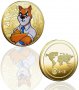 Shiba Inu The boss coin / Шиба Ину монета ( SHIB ) - Gold, снимка 1 - Нумизматика и бонистика - 38871289