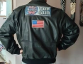 Avirex Top gun G1 Пилотско Авиаторско кожено яке бомбър USA XL, снимка 2