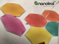 Светлинни панели Nanoleaf Shapes Hexagons Starter 9 броя бели, снимка 9