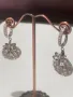 Висящи сребърни обеци, снимка 2