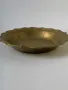Стара бронзова чиния, фруктиера - 25 см, снимка 2
