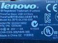 Докинг станция LENOVO ThinkPad Basic USB 3.0 Dock DL3700-ESS, HUB, USB 3.0, DVI, LAN, снимка 5