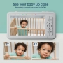 Нов Babysense HD S2: бебефон с 2 камери, без Wi-Fi, разделяне на екрана за преглед на 2те камери ..., снимка 8
