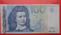 Банкнота 100 крони Естония , снимка 1 - Нумизматика и бонистика - 40900377