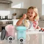 Нови Контейнери за Ninja Creami Swirl NC700 NC701EU 4 броя с цветни капаци за сладолед, снимка 6