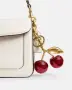 Coach ключодържател / висулка за чанта Red Glitter Cherry, снимка 5