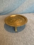 Месингова декоративна кръгла стойка , снимка 1