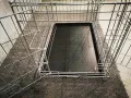 метална сгъваема клетка за куче 77x49x63см за транспорт и стационар, снимка 2