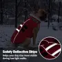 Ново Зимно яке за куче XL Lelepet водоустойчиво полар светлоотразителна дреха домашен любимец, снимка 6
