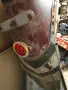 Калник ведно с основа за седалката на старата малка ЯВА , снимка 2