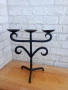 Стар свещник от ковано желязо, снимка 3